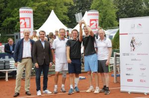 Siegerehrung Tennisduell 2019
