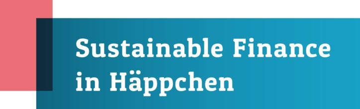 Environmental Social Governance (ESG) und nachhaltige Unternehmensfinanzierung - NAN Sustainable Finance in Häppchen
