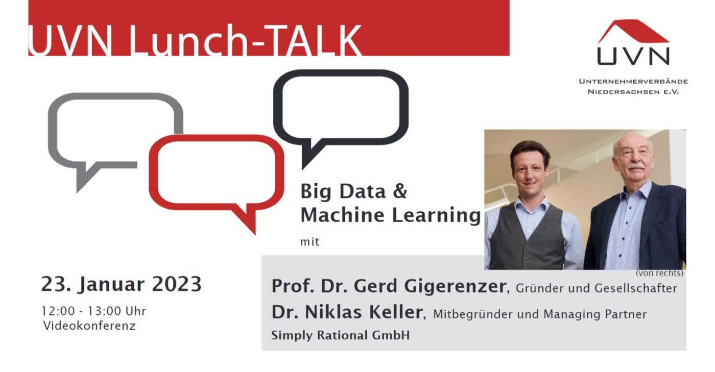 UVN Lunch-TALK Big Data & Machine Learning
