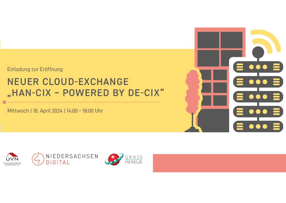 Eröffnung:Cloud-Exchange "HAN-CIX - powered by DE-CIX"