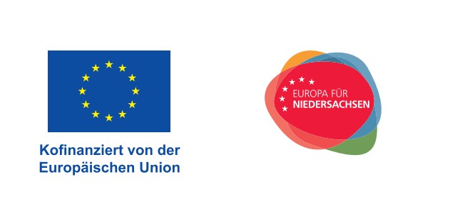 Logo Ruestungscluster kofinanziert EU Logos: Kofinanziert von der Europäischen Union | EUROPA FÜR NIEDERSACHSEN